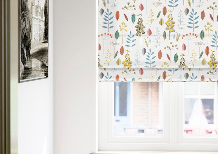 Amala, Teal - Roman Blind - Image 5